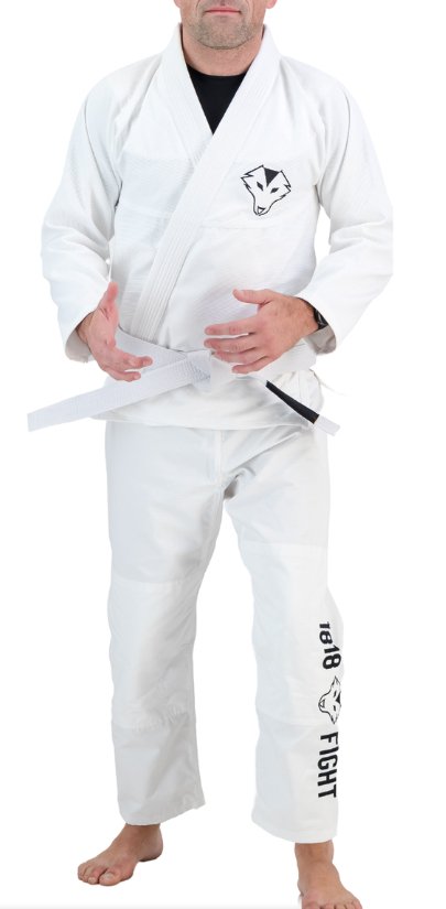 Premium Competition Jiu Jitsu Gi - White - FitArc